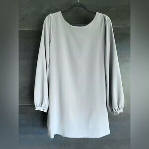 NYMPHE dress with balloon sleeves